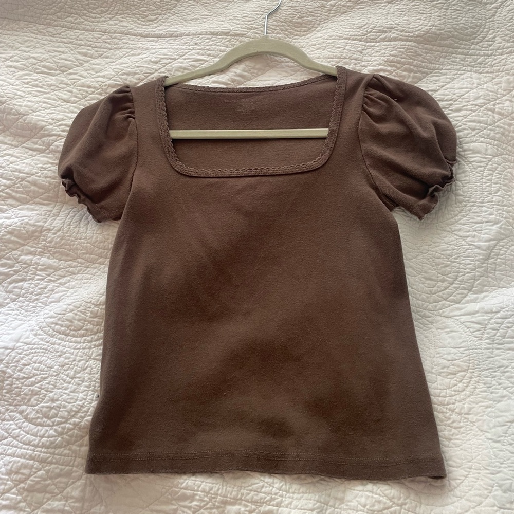 Brandy Melville brown top